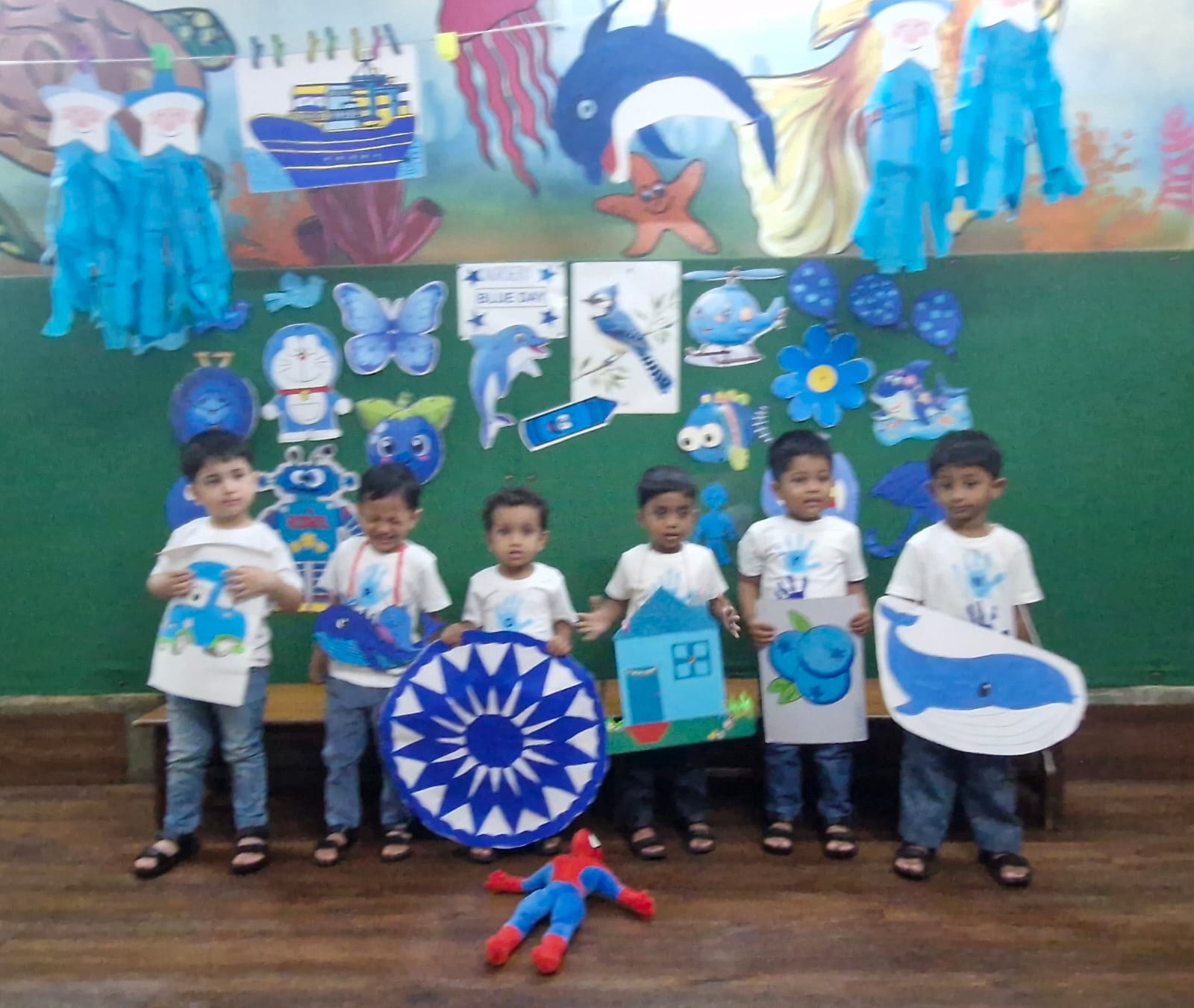 Blue Day Celebration – Nursery Section 💙